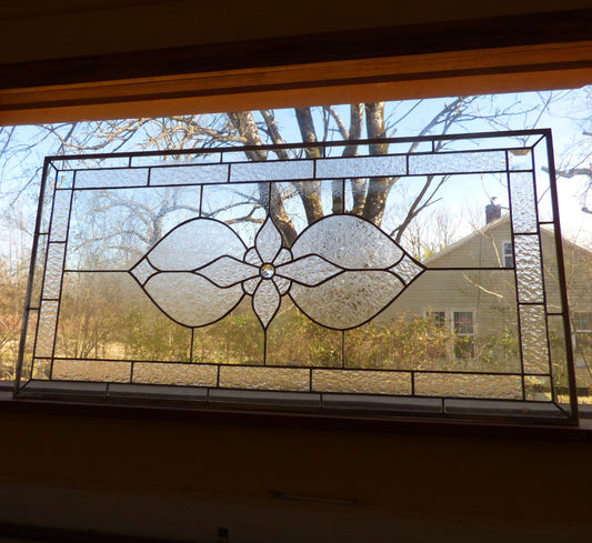 Stained Glass Florentine Transom or Sidelight