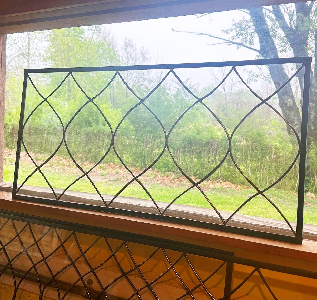 Stained Glass Transom - Moroccan Style