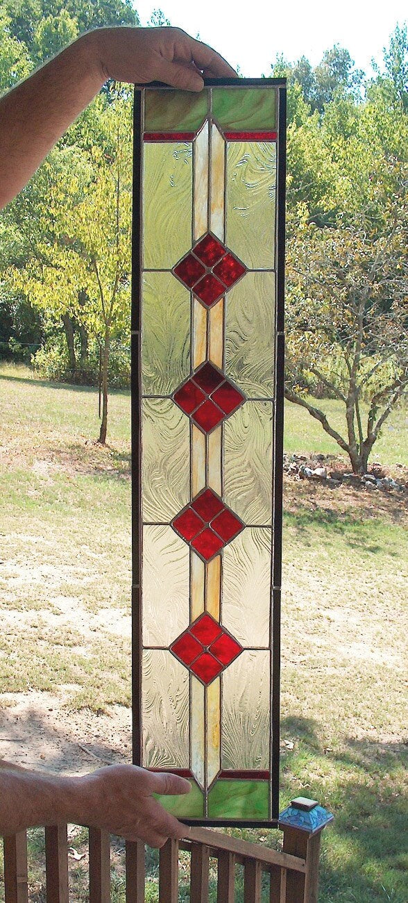 Old Victorian Style Sidelight or Transom
