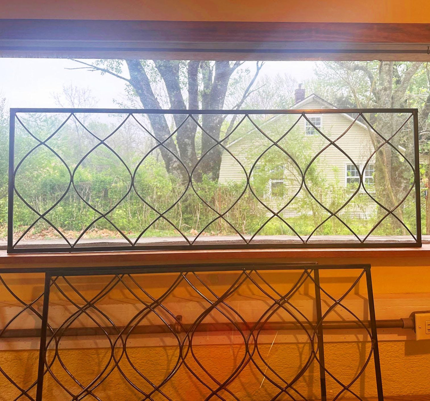 Stained Glass Transom - Moroccan Style