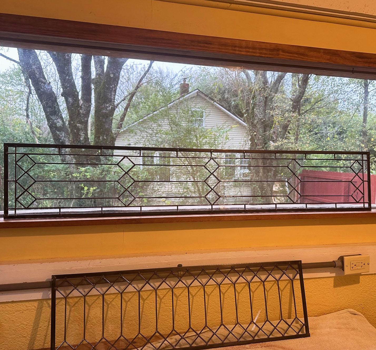 Stained Glass Sidelight or Cabinet Door - Contemporary Stained Glass