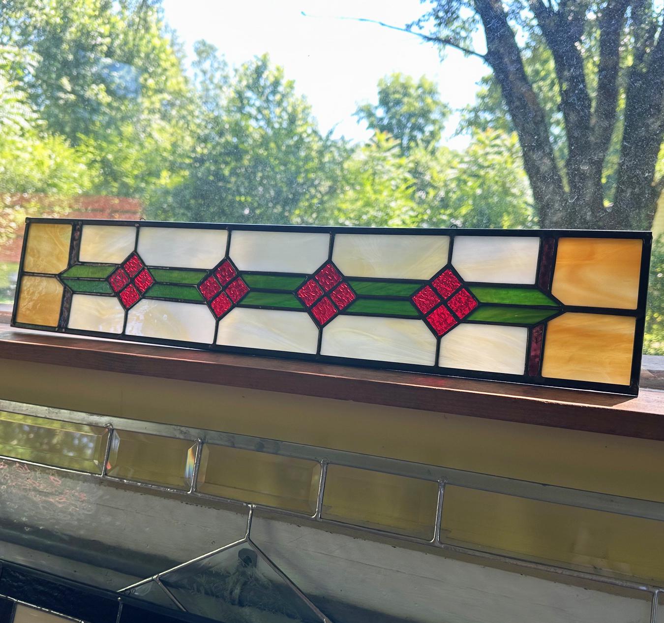 Old Victorian Sidelight or Transom