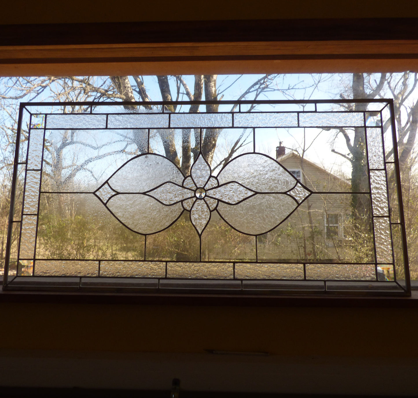 Stained Glass Florentine Transom or Sidelight