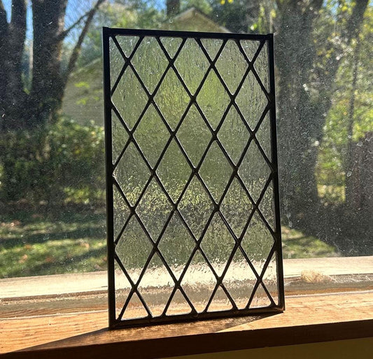 Stained Glass Cottage Style Stained Glass for Cabinet Door