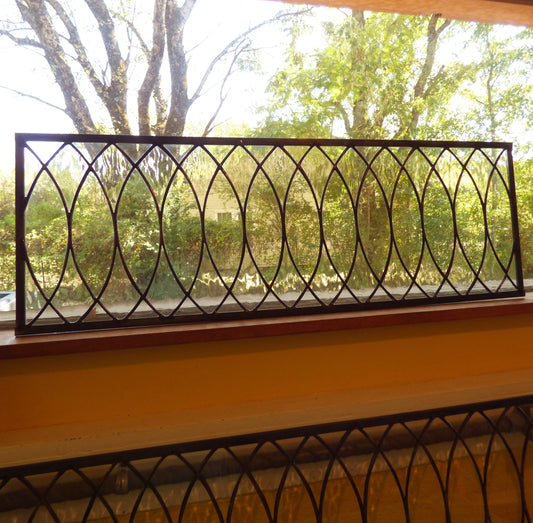 Stained Glass Transom or Sidelight - The Moroccan Panel