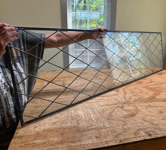 Stained Glass Window, Transom or Sidelight - Cottage Panel