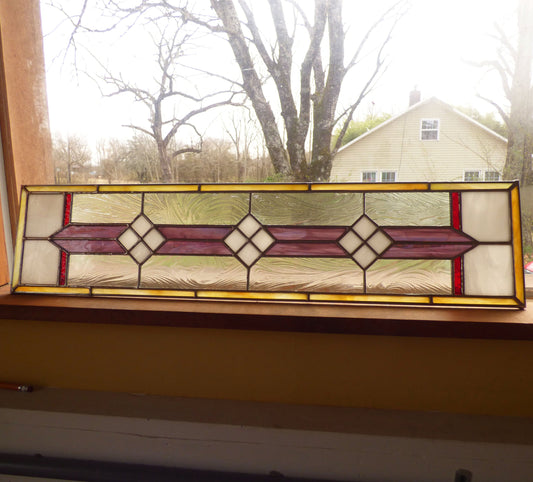 Old Victorian Sidelight or Transom
